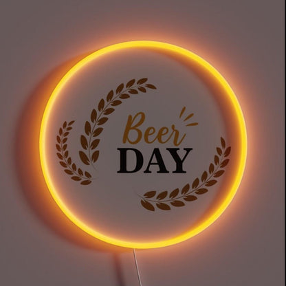 Homebrewer The Brewer Beer Day Beer Lover Rgb Led Neon Sign - Shineneon