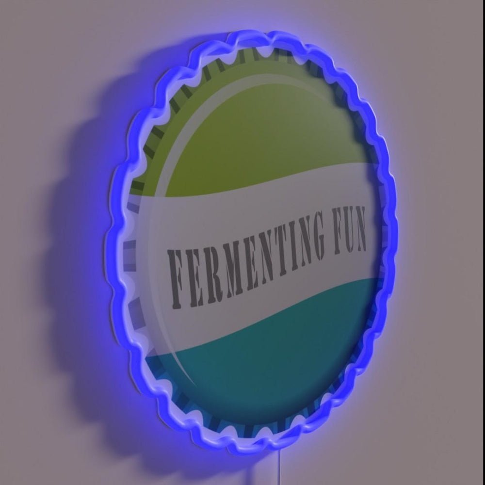Homebrewer The Brewer Fermenting Fun Beer Lover Rgb Led Neon Sign - Shineneon