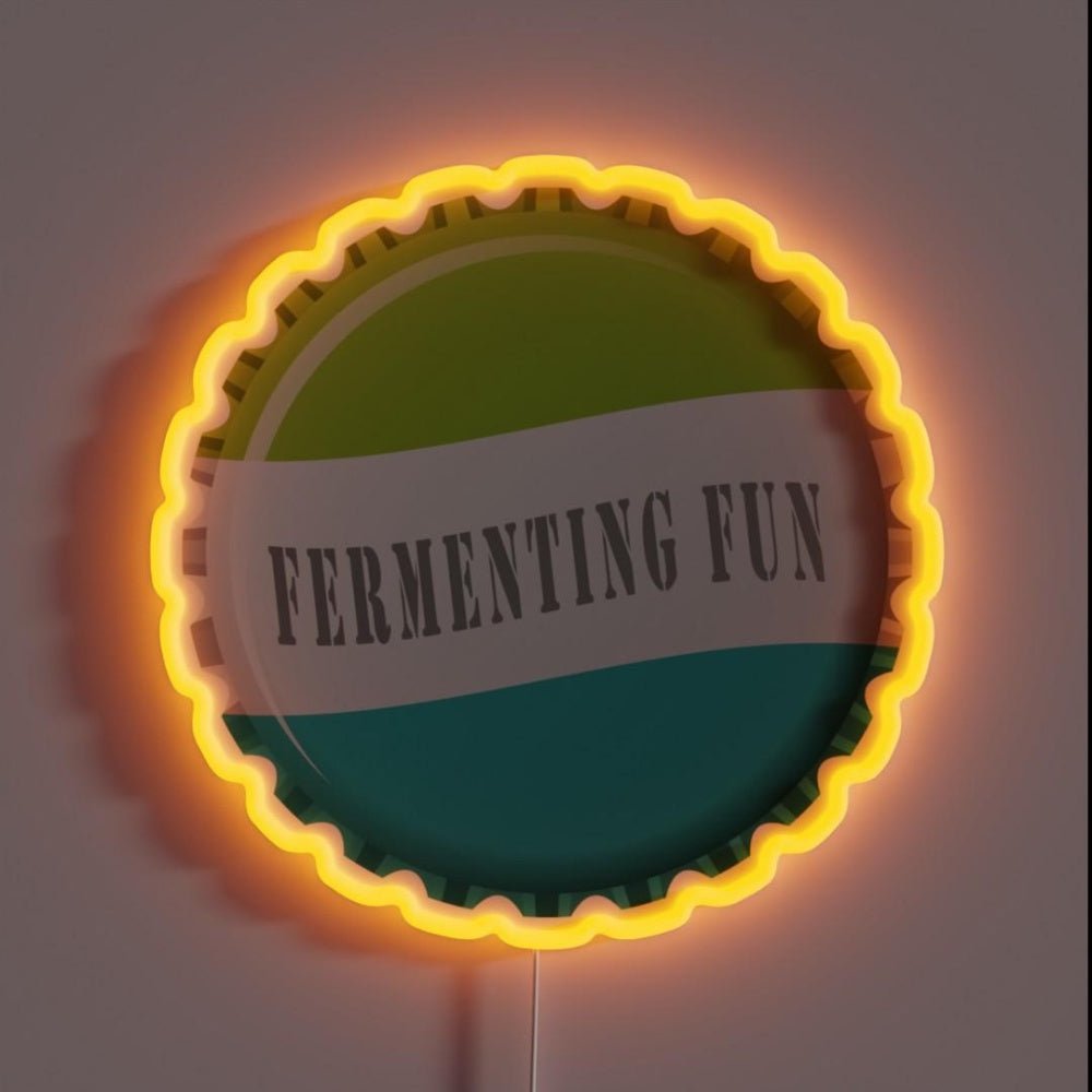Homebrewer The Brewer Fermenting Fun Beer Lover Rgb Led Neon Sign - Shineneon