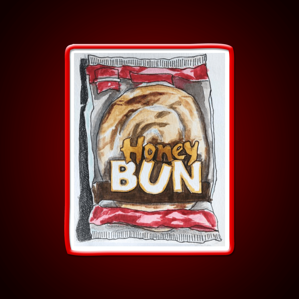 Honey Bun Snack Food Led Neon Sign Rgb Color - Shineneon