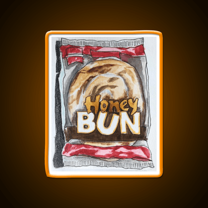 Honey Bun Snack Food Led Neon Sign Rgb Color - Shineneon