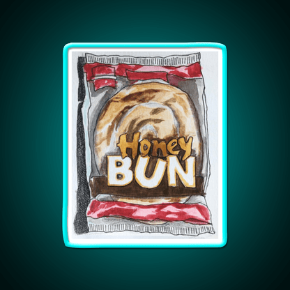 Honey Bun Snack Food Led Neon Sign Rgb Color - Shineneon