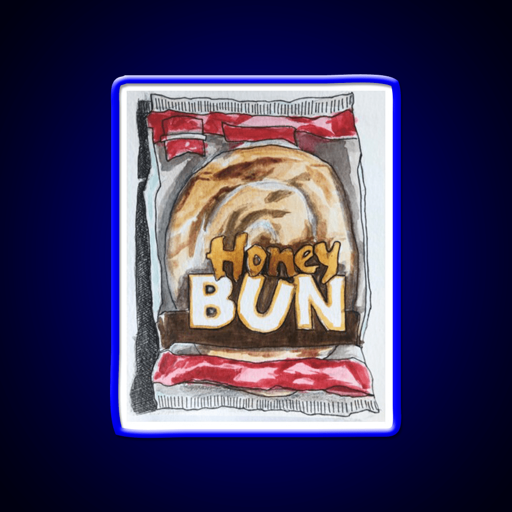 Honey Bun Snack Food Led Neon Sign Rgb Color - Shineneon