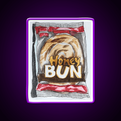 Honey Bun Snack Food Led Neon Sign Rgb Color - Shineneon