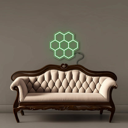 Honey Comb Led Neon Signs | Shineneon