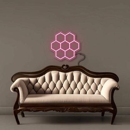 Honey Comb Led Neon Signs | Shineneon