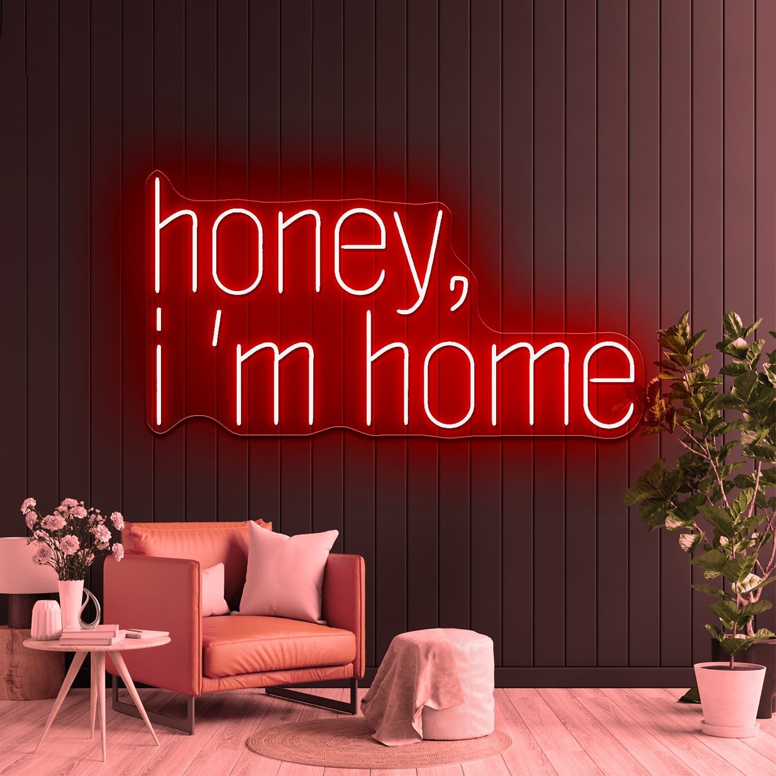 Honey Im Home Led Neon Sign For Home Decor - Shineneon