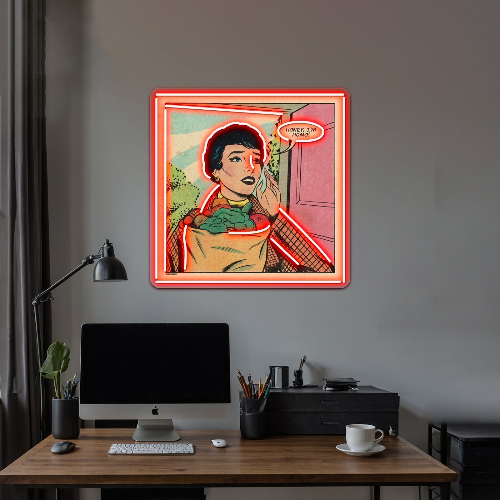 Honey Im Homo Artwork Led Custom Signs - Shineneon