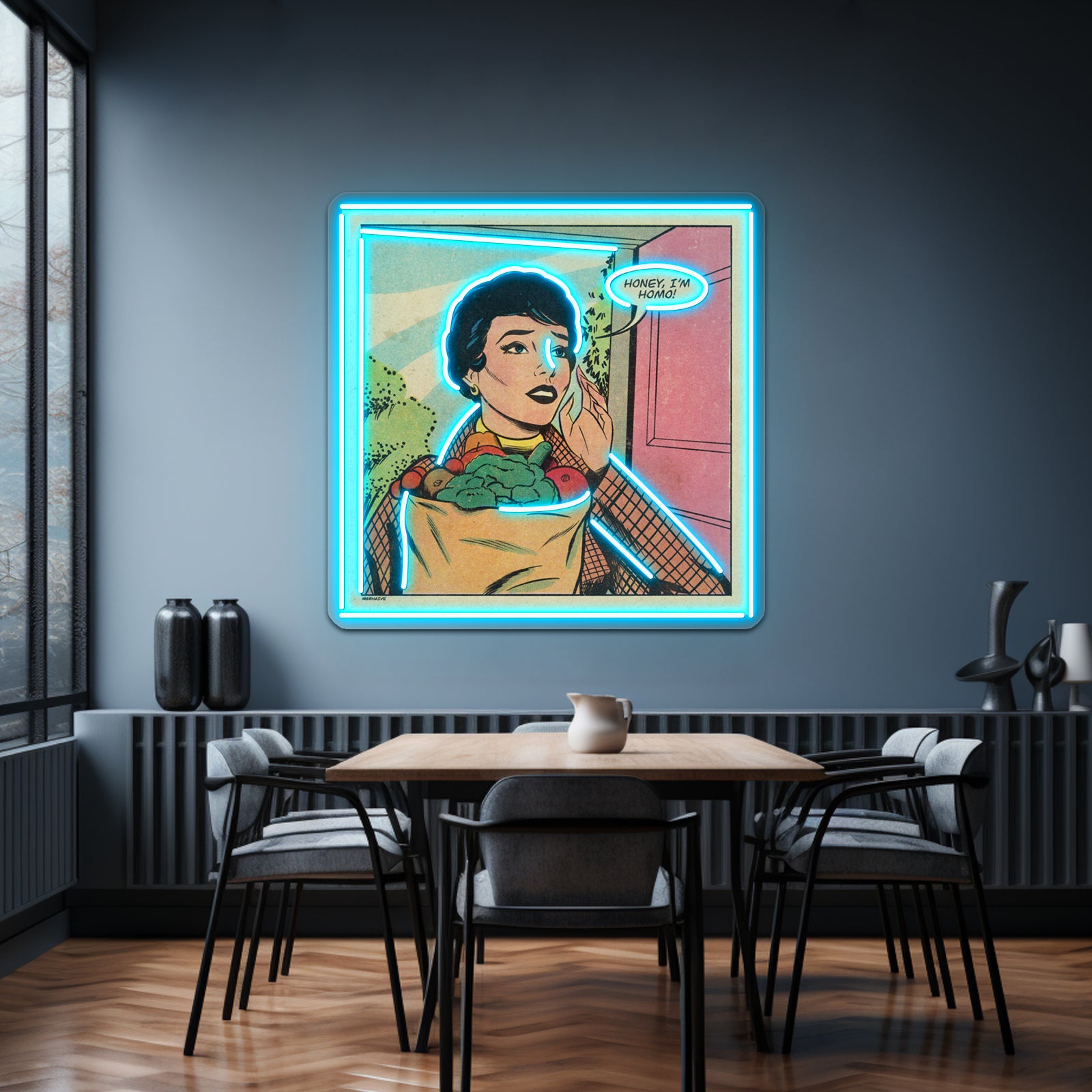 Honey Im Homo Artwork Led Custom Signs