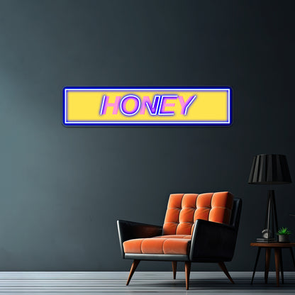 Honey Wall Artwork Neon Signs