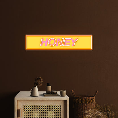 Honey Wall Artwork Neon Signs