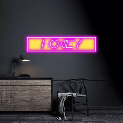 Honey Wall Artwork Neon Signs