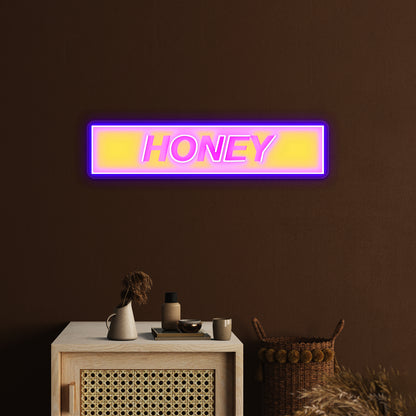 Honey Wall Artwork Neon Signs