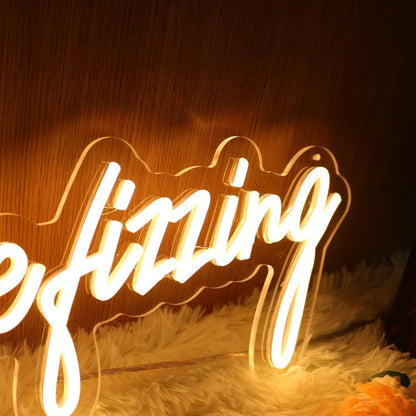 Honeybee Dizzing Yellow Led Neon Sign - Shineneon
