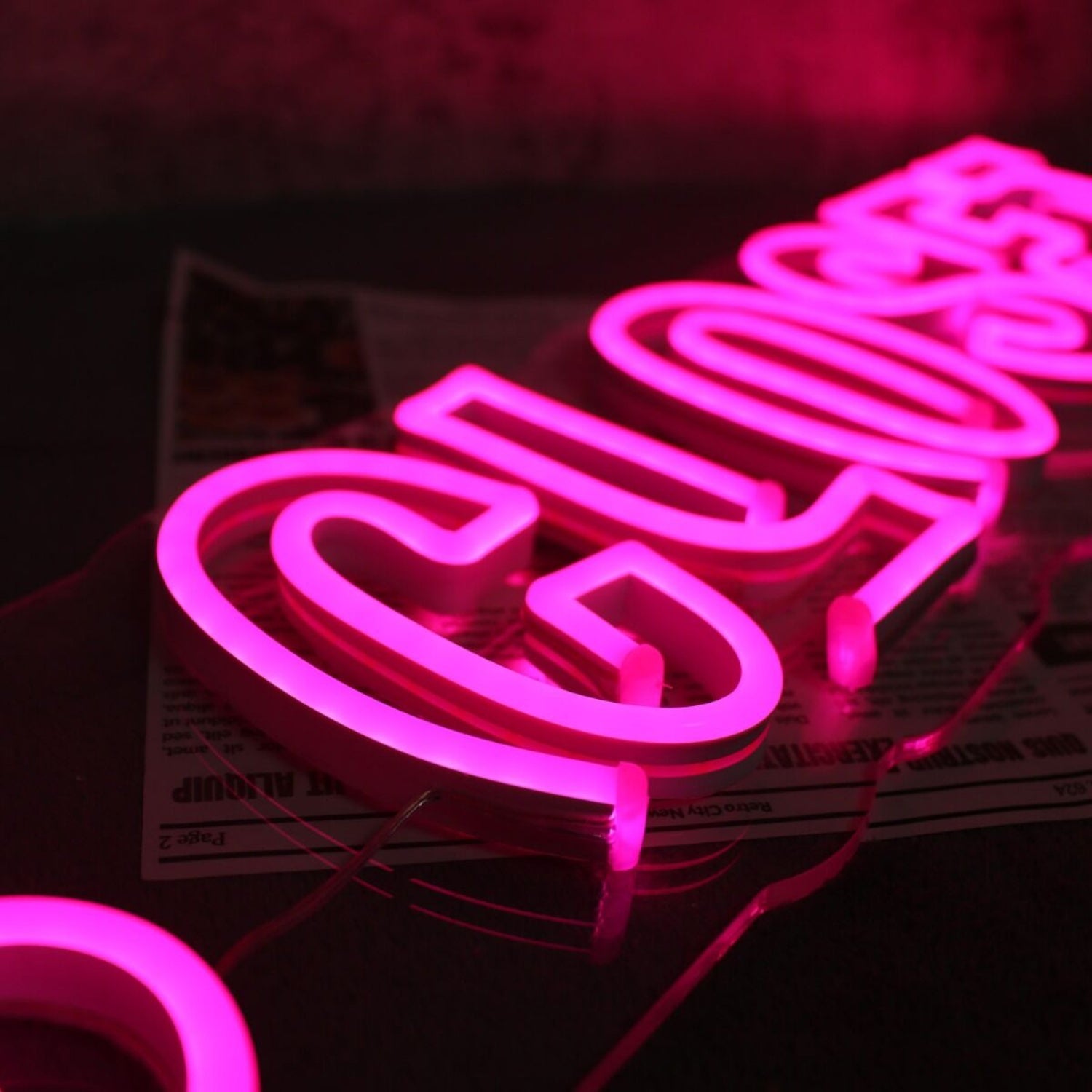 Honeys Closet Pink Led Neon Sign - Shineneon