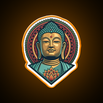 Hong Kong Tian Tan Buddha Led Neon Sign Chinese Food Rgb Color