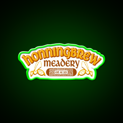 Honningbrew Meadery Beer Bar Decor Led Neon Sign Rgb Color - LED neon sign view 8