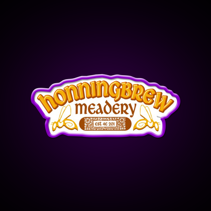 Honningbrew Meadery Beer Bar Decor Led Neon Sign Rgb Color - LED neon sign view 9