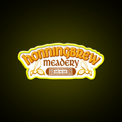 Honningbrew Meadery Beer Bar Decor Led Neon Sign Rgb Color - LED neon sign view 7