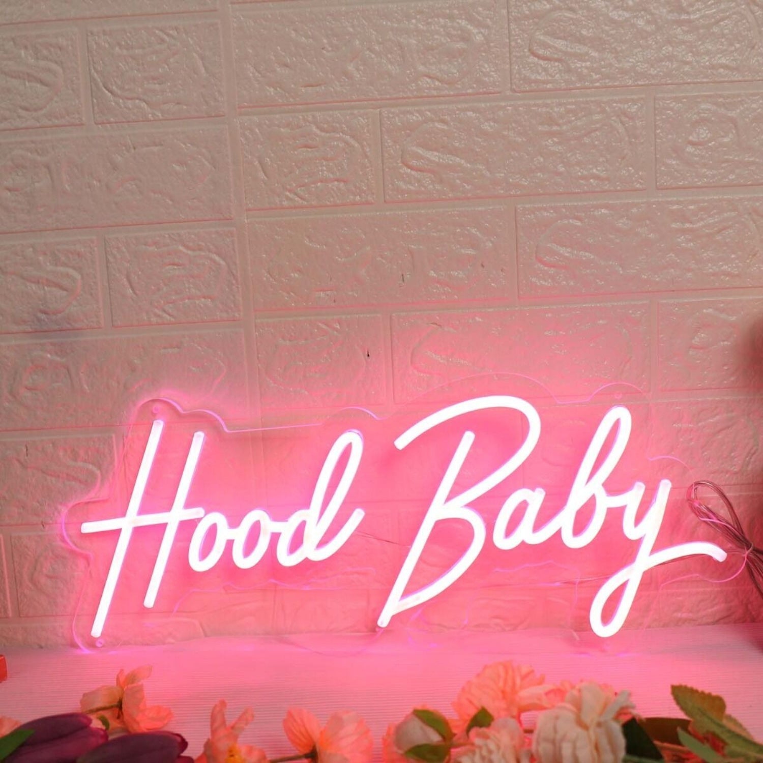Hood Baby Red Led Neon Sign - Shineneon