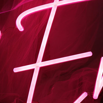 Hook Em Red Led Neon Sign - Shineneon