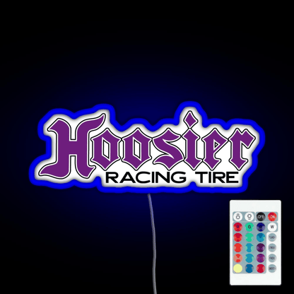 Hoosier Tire Rgb Led Neon Sign Pop Wall Art