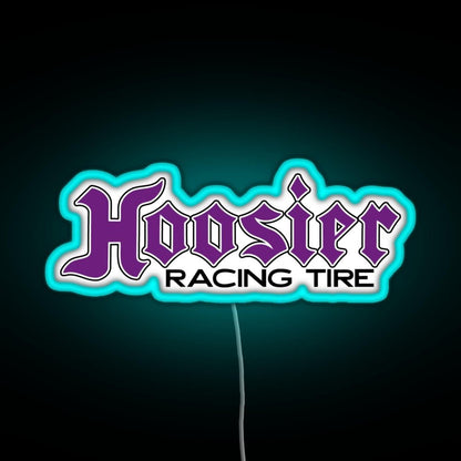 Hoosier Tire Rgb Led Neon Sign Pop Wall Art - Shineneon
