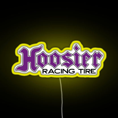 Hoosier Tire Rgb Led Neon Sign Pop Wall Art - Shineneon