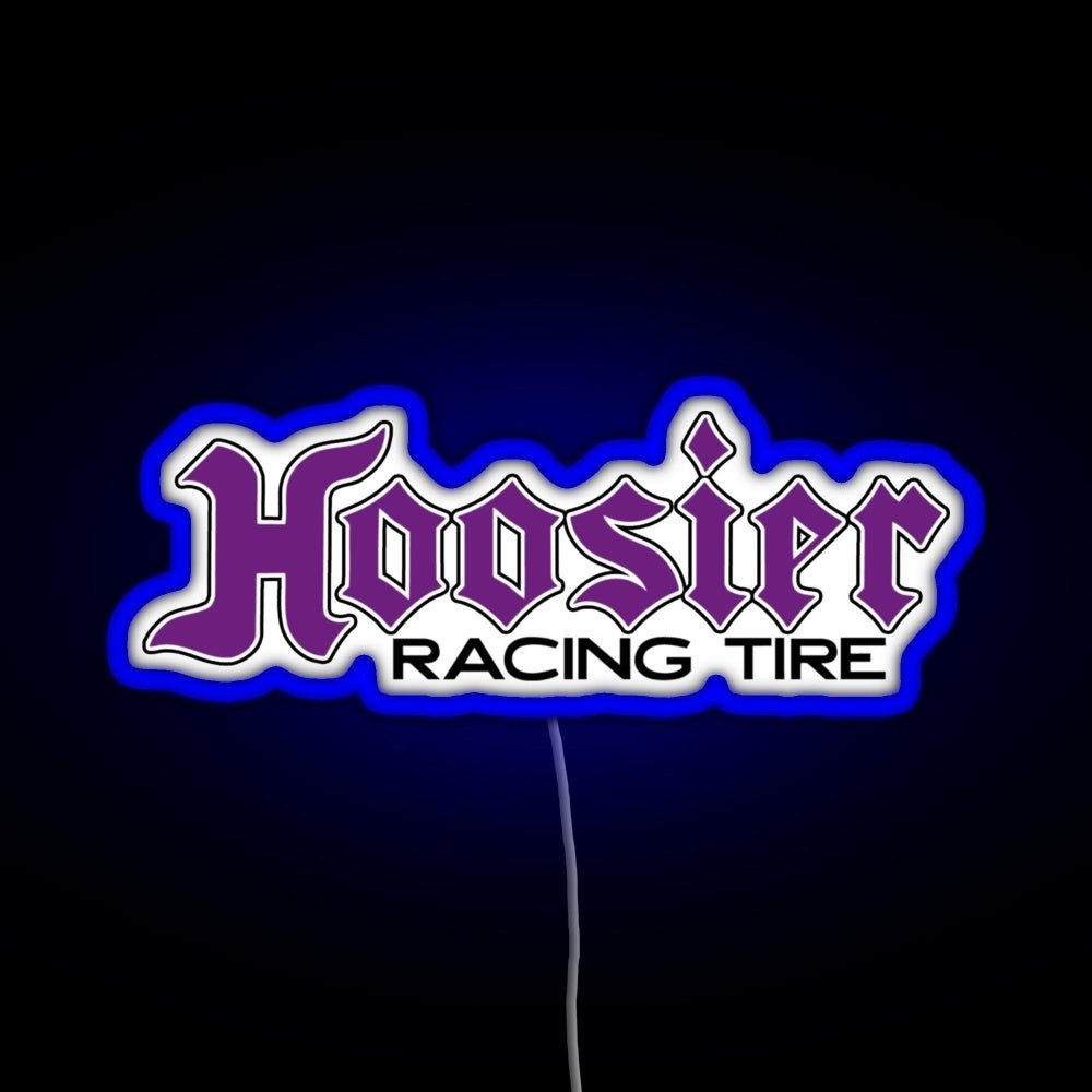 Hoosier Tire Rgb Led Neon Sign Pop Wall Art - Shineneon