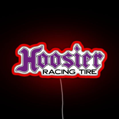 Hoosier Tire Rgb Led Neon Sign Pop Wall Art - Shineneon