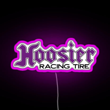Hoosier Tire Rgb Led Neon Sign Pop Wall Art - Shineneon