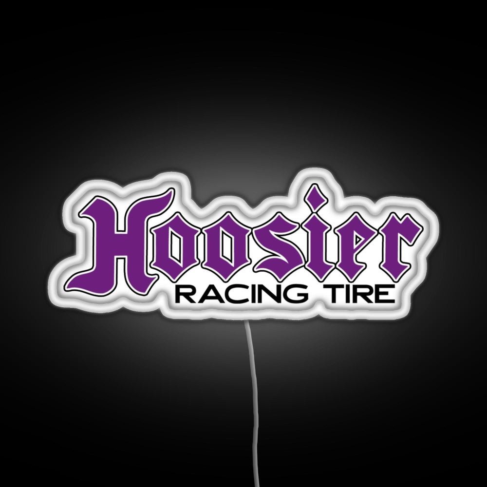 Hoosier Tire Rgb Led Neon Sign Pop Wall Art - Shineneon