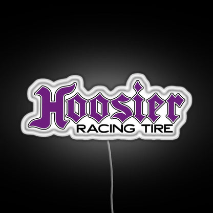 Hoosier Tire Rgb Led Neon Sign Pop Wall Art - Shineneon
