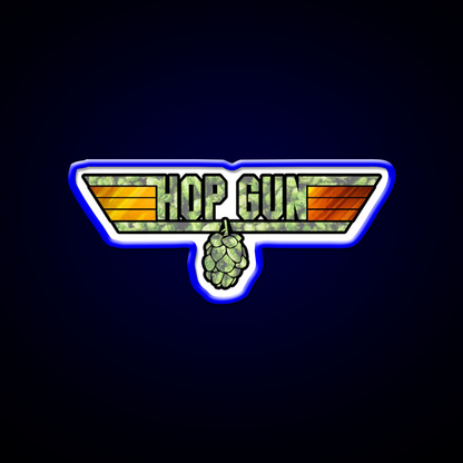 Hop Gun Beer Bar Decor Led Neon Sign Rgb Color - LED neon sign view 5