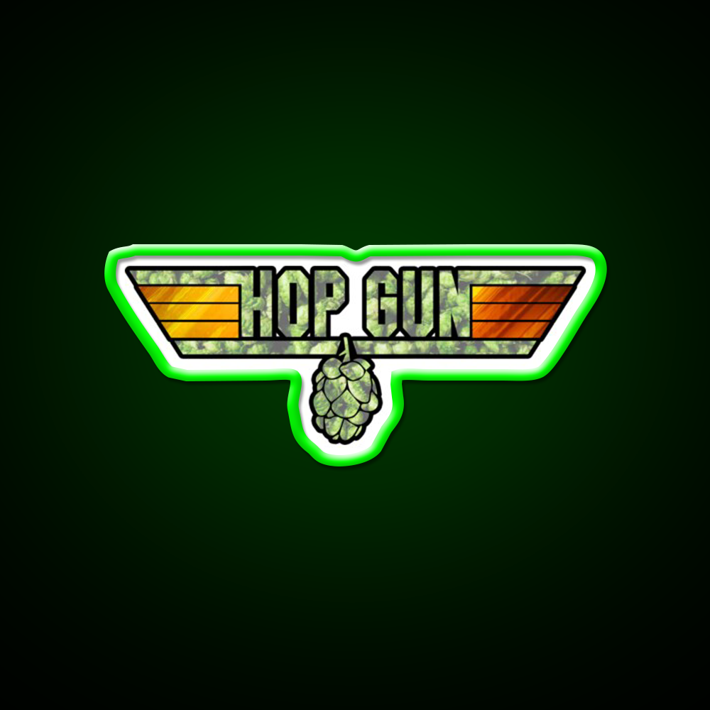 Hop Gun Beer Bar Decor Led Neon Sign Rgb Color - LED neon sign view 8