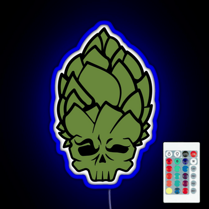 Hop Head Rgb Led Neon Sign Pop Wall Art