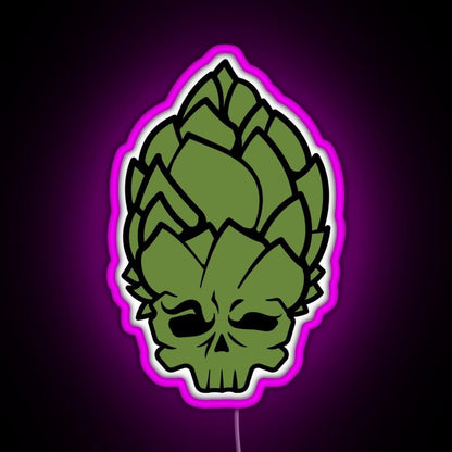 Hop Head Rgb Led Neon Sign Pop Wall Art - Shineneon