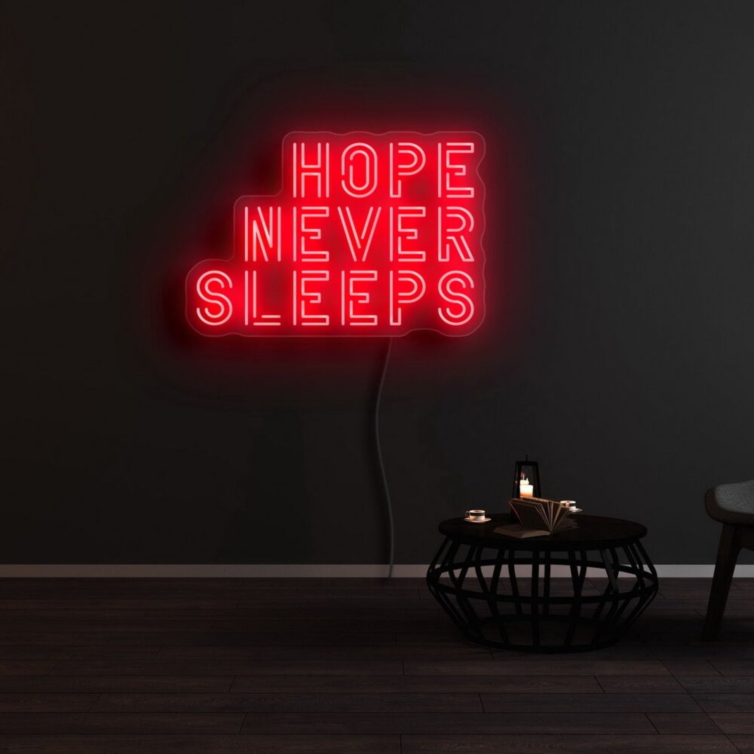Hope Never Sleeps Led Neon Sign | Shineneon