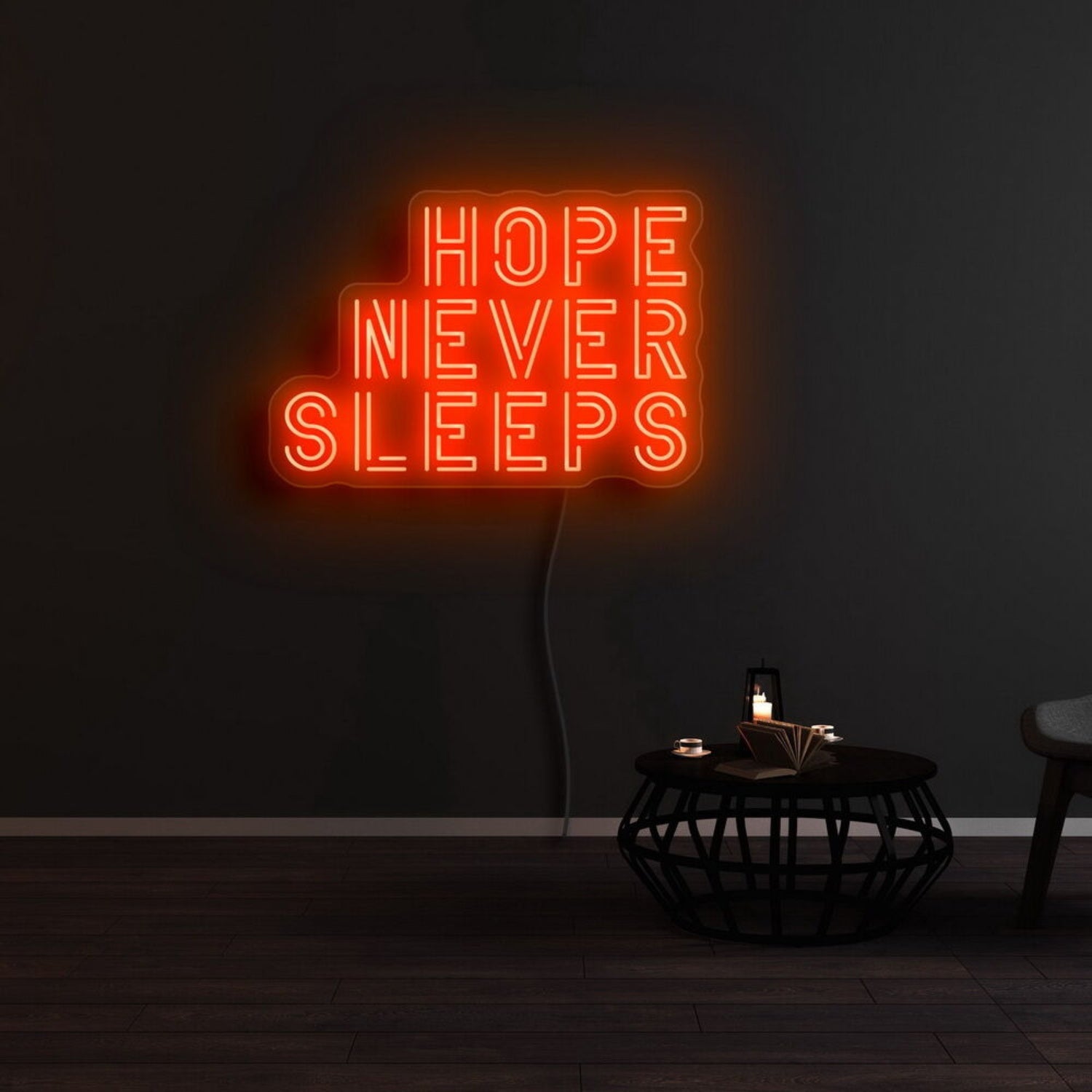 Hope Never Sleeps Led Neon Sign | Shineneon
