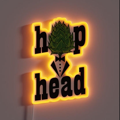 Hophead Rgb Led Neon Sign Bar Wall Decor - Shineneon