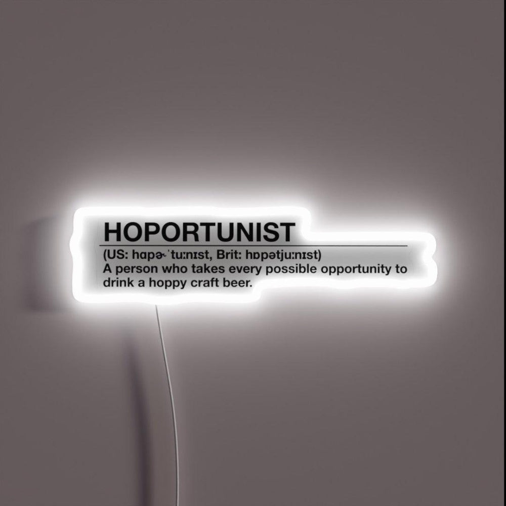 Hoportunist Rgb Led Neon Sign - Shineneon