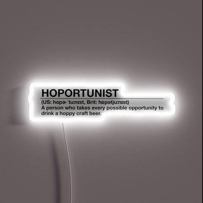 Hoportunist Rgb Led Neon Sign - Shineneon