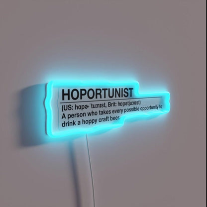 Hoportunist Rgb Led Neon Sign - Shineneon