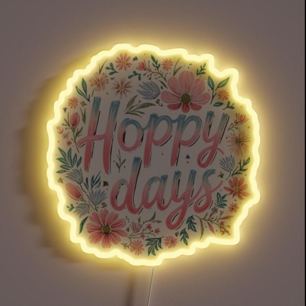 Hoppy Days Rgb Led Neon Sign - Shineneon