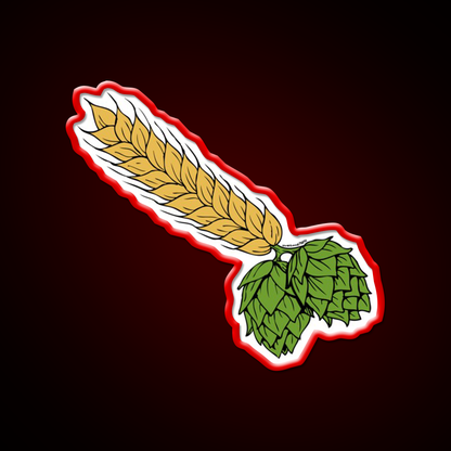 Hops And Barley Beer Bar Decor Led Neon Sign Rgb Color - LED neon sign view 10