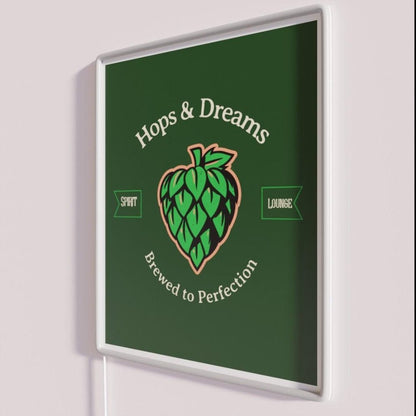 Hops And Dreams Rgb Led Neon Sign - Shineneon
