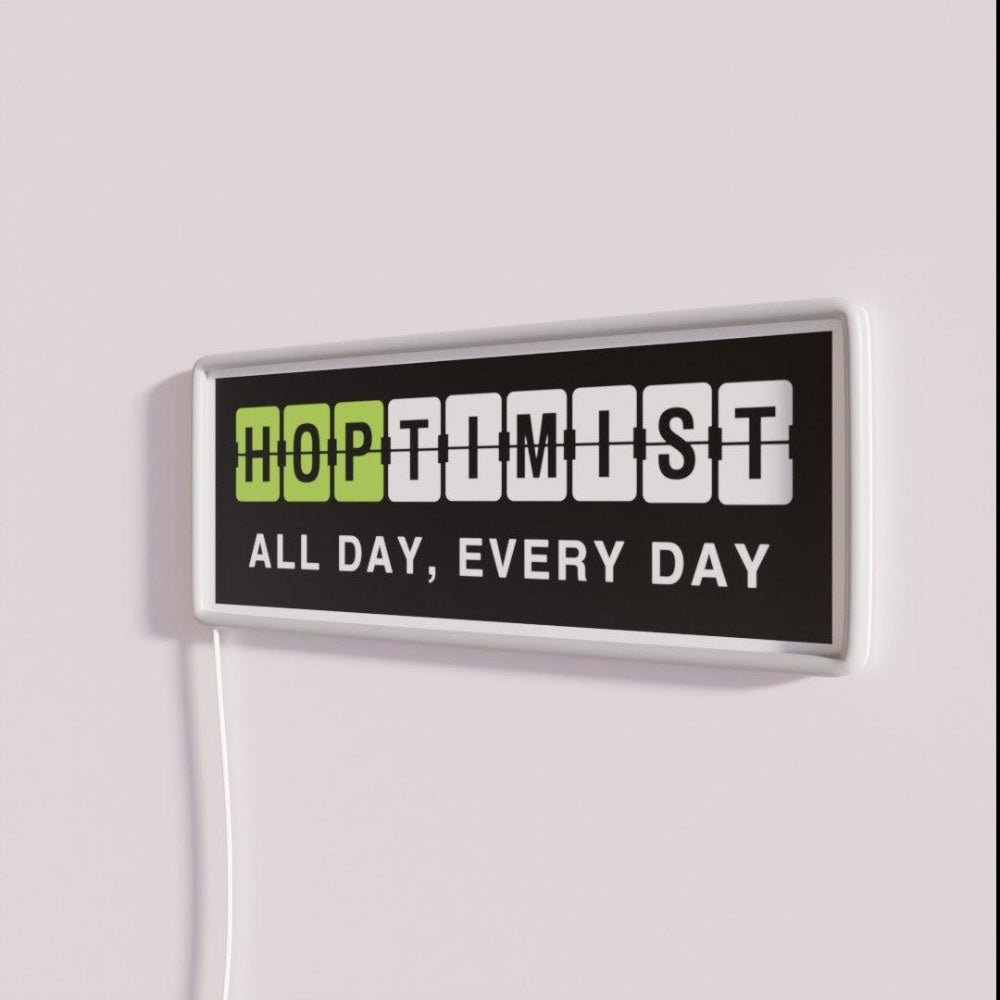 Hoptimist All Day Every Day Rgb Led Neon Sign - Shineneon