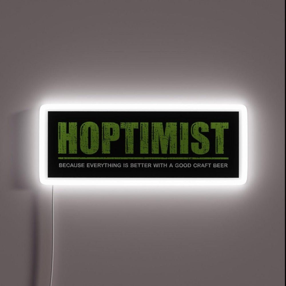 Hoptimist Better With An Ipa Rgb Led Neon Sign - Shineneon