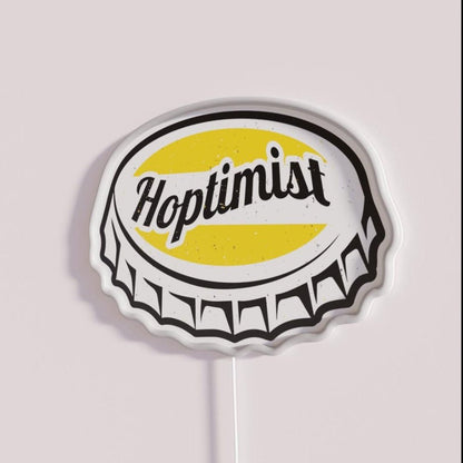 Hoptimist Bottle Cap Rgb Led Neon Sign - Shineneon