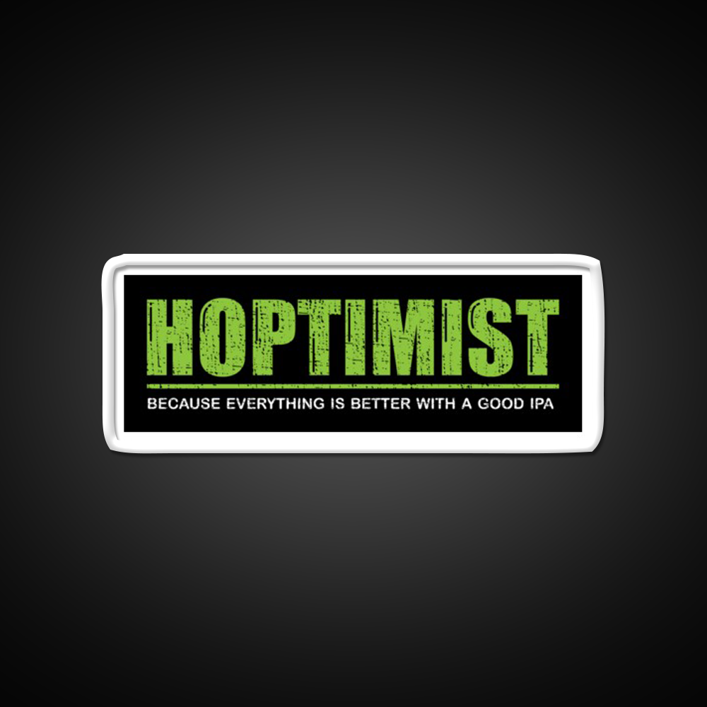 Hoptimist Everything Is Better With A Good Ipa Beer Bar Decor Led Neon Sign Rgb Color - LED neon sign view 11